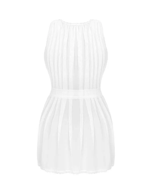 Obsessive Peignoir mit Spitzenbesatz - sinnliches Design, perfekte Passform weiß XL/2XL Obsessive Peignoir mit Spitzenbesatz - sinnliches Design, perfekte Passform weiß XL/2XL