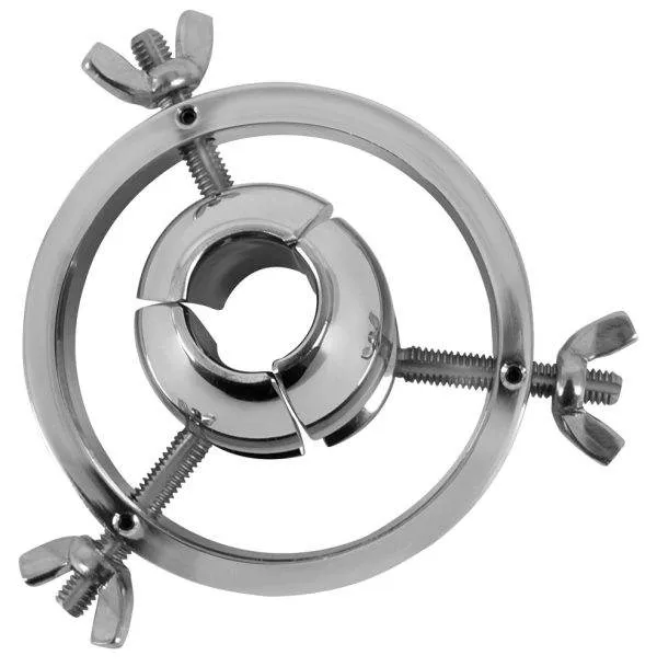 Fetish Collection Rainbow Double Pinwheel - Hochwertiges Nervenrad silber Fetish Collection Rainbow Double Pinwheel - Hochwertiges Nervenrad silber