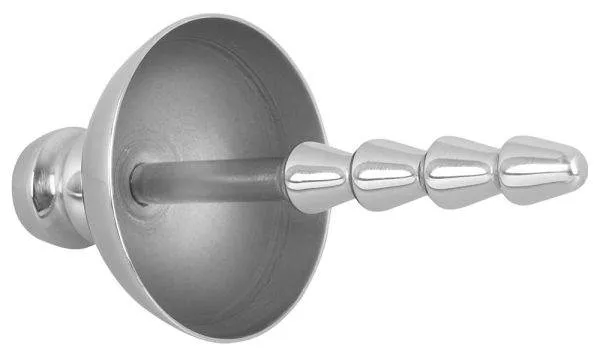 Fetish Collection Anal Spreader - Verstellbarer Spekulum-Plug für anale Stimulation silber