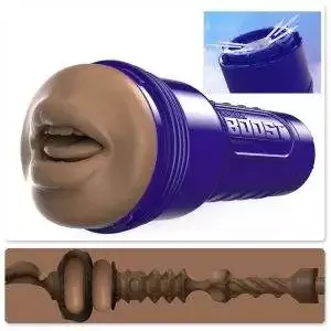 Fleshlight Boost Bang - Masturbator mit Saugkontrolle hautfarben dunkel Fleshlight Boost Bang - Masturbator mit Saugkontrolle hautfarben dunkel – Bild 1