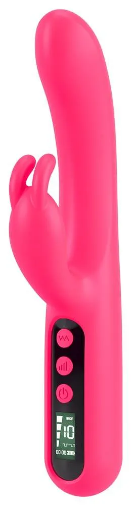 You2Toys Pink Sunset Wand Vibrator - Massagestab mit Digital-Display pink