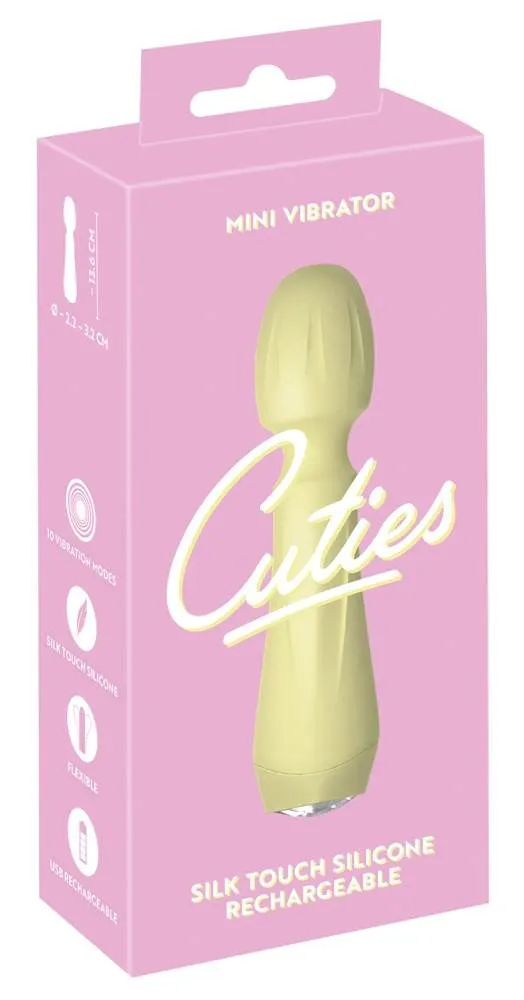 54024920000_verp Cuties Mini Vibrator Rose 4.Gen - Starke Vibration, einfache Bedienung gelb