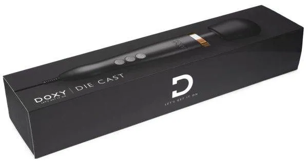 54035610000_verp Doxy Kraftpaket - Massagestab mit Power-Vibration (3.000-9.000 U/min.) schwarz