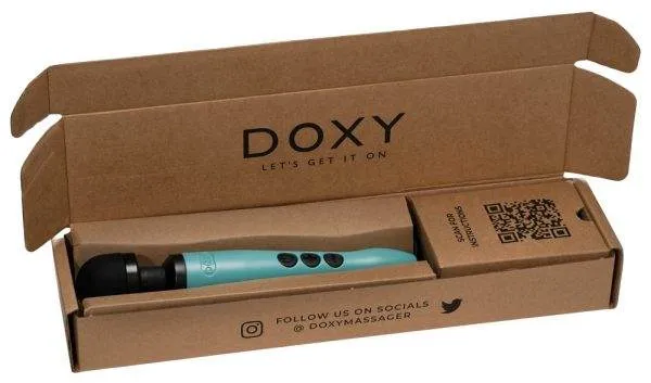 Doxy Massagestab Die Cast 3 - Ultrastark & Multispeed türkis Doxy Massagestab Die Cast 3 - Ultrastark & Multispeed türkis