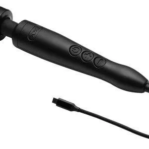 DOXY Stylischer Massagestab 3 USB-C, 28 cm, 300 g schwarz DOXY Stylischer Massagestab 3 USB-C, 28 cm, 300 g schwarz – Bild 3
