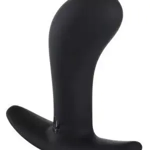 AnalJoy Silikon Analplug - Größe S in Schwarz AnalJoy Silikon Analplug - Größe S in Schwarz – Bild 3