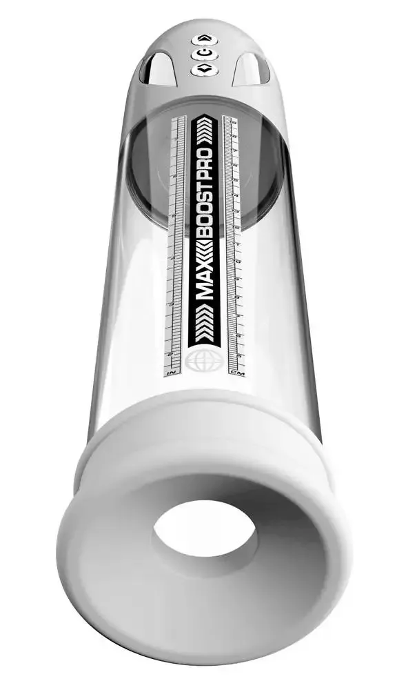 Max Boost Pro Flow Transparente Penispumpe - Automatische Saugkraft für Dauer-Power-Erektionen Max Boost Pro Flow Transparente Penispumpe - Automatische Saugkraft für Dauer-Power-Erektionen