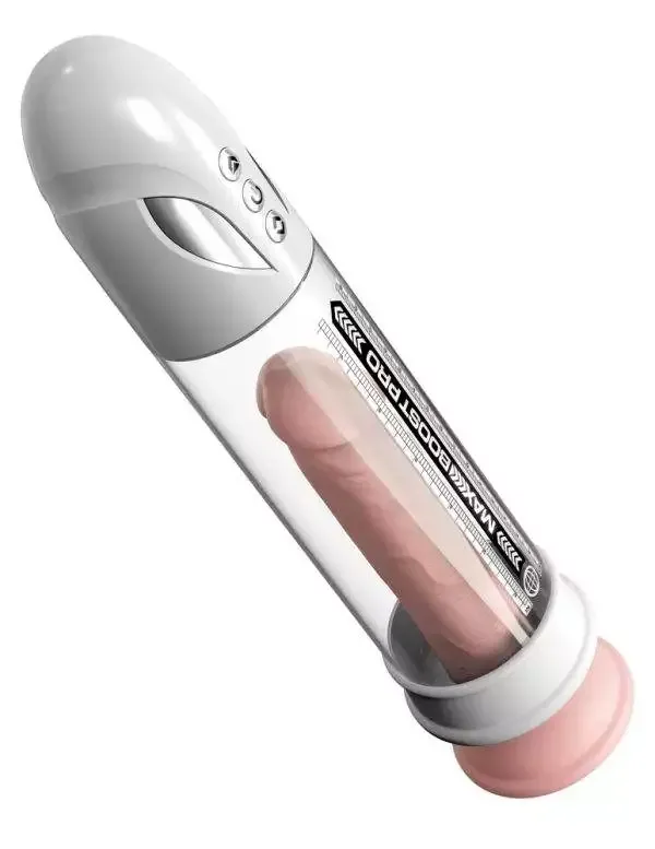 Max Boost Pro Flow Transparente Penispumpe - Automatische Saugkraft für Dauer-Power-Erektionen Max Boost Pro Flow Transparente Penispumpe - Automatische Saugkraft für Dauer-Power-Erektionen