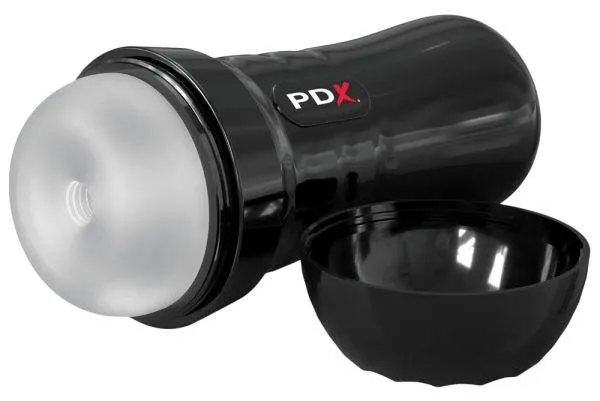 PDX Extreme Wet Strokers Super Slide & Glide Masturbator - Transparent - Realistisches Gefühl PDX Extreme Wet Strokers Super Slide & Glide Masturbator - Transparent - Realistisches Gefühl