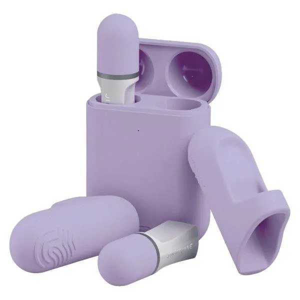 JimmyJane Vibrating Fingertoy-Set mit Multibox