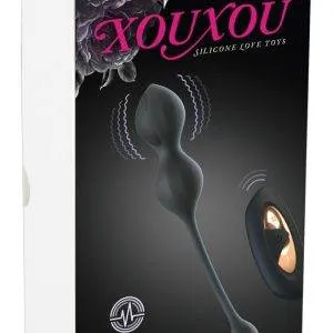 XouXou RC Vibrating E-Stim Love Balls - Luxuriöses Vibro- und E-Stim-Spielzeug