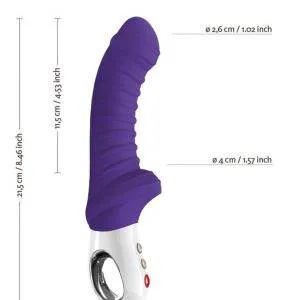 Fun Factory - TIGER G5 G-Punkt-Vibrator, Größe: 22,5 cm, Farbe: Silikon, Schwarz Fun Factory - TIGER G5 G-Punkt-Vibrator, Größe: 22,5 cm, Farbe: Silikon, Schwarz – Bild 4