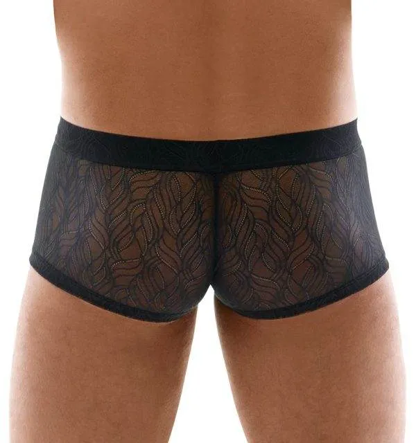 Svenjoyment Transparente Spitzen-Pants, Schwarz, Größe M Svenjoyment Transparente Spitzen-Pants, Schwarz, Größe M