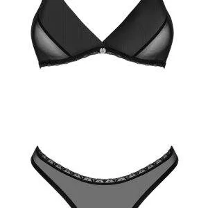 Obsessive Latinesa Soft-BH und Riostring Set - Schwarz Obsessive Latinesa Soft-BH und Riostring Set - Schwarz – Bild 3