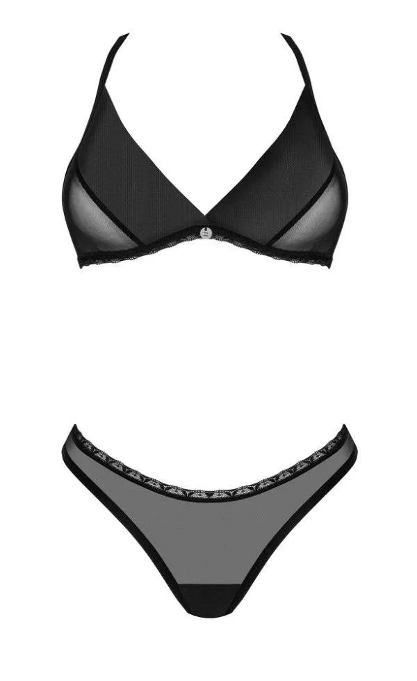 Obsessive Latinesa Soft-BH und Riostring Set - Schwarz Obsessive Latinesa Soft-BH und Riostring Set - Schwarz
