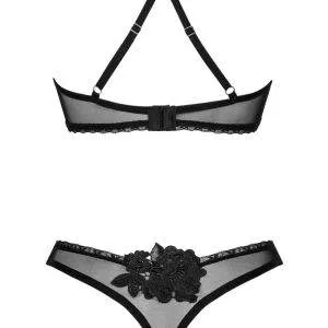Obsessive Latinesa Soft-BH und Riostring Set - Schwarz Obsessive Latinesa Soft-BH und Riostring Set - Schwarz – Bild 4