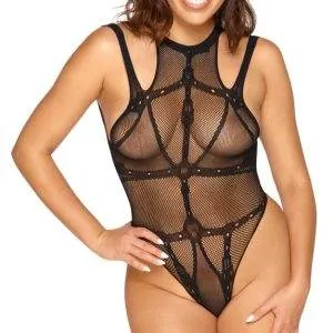 Cottelli FANTASY Bondage-Netz Body, offen im Schritt Cottelli FANTASY Bondage-Netz Body, offen im Schritt – Bild 2
