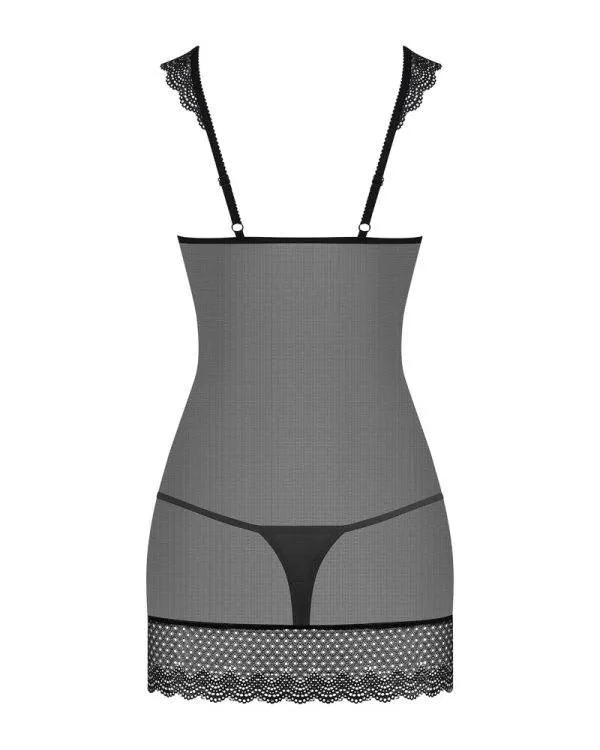 Dresscode Verführung Chemise Set, Schwarz Dresscode Verführung Chemise Set, Schwarz