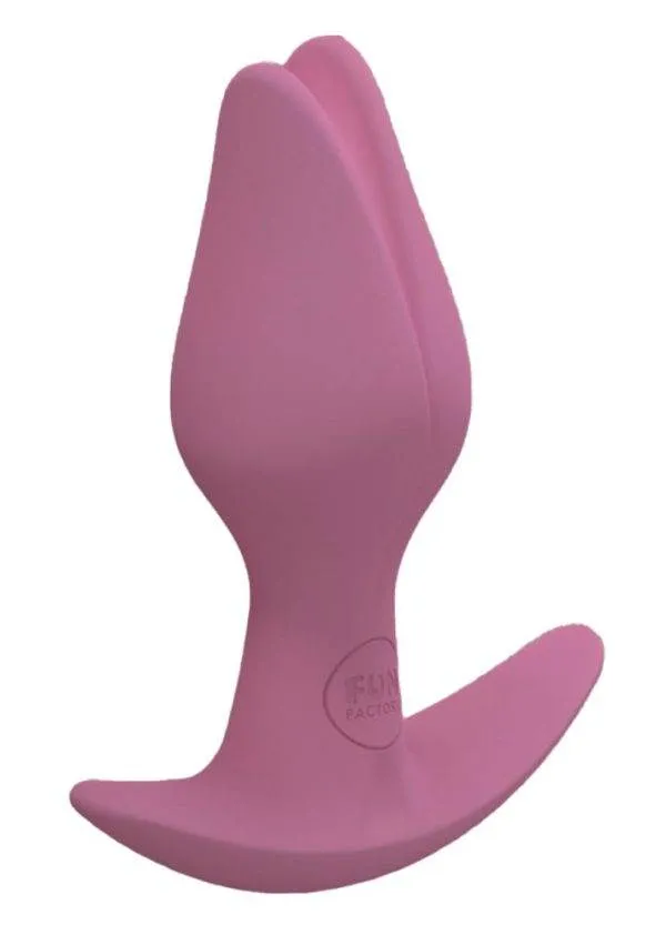 Fun Factory Bootie Fem Analplug - schlankes Tulpendesign, hautfreundliches Silikon, 8,5 cm Fun Factory Bootie Fem Analplug - schlankes Tulpendesign, hautfreundliches Silikon, 8,5 cm