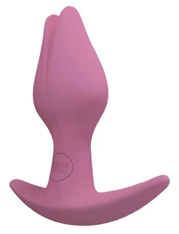 Fun Factory Bootie Fem Analplug - schlankes Tulpendesign, hautfreundliches Silikon, 8,5 cm Fun Factory Bootie Fem Analplug - schlankes Tulpendesign, hautfreundliches Silikon, 8,5 cm