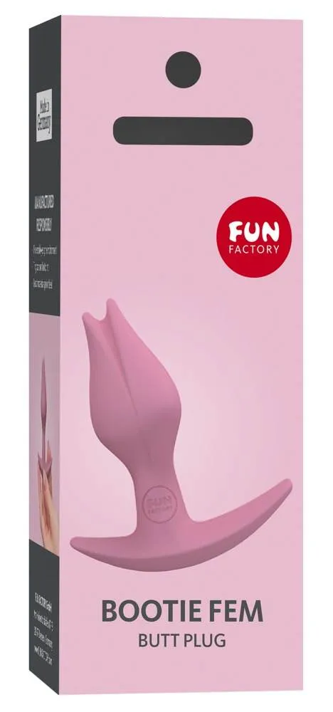 50019270000_verp Fun Factory Bootie Fem Analplug - schlankes Tulpendesign, hautfreundliches Silikon, 8,5 cm