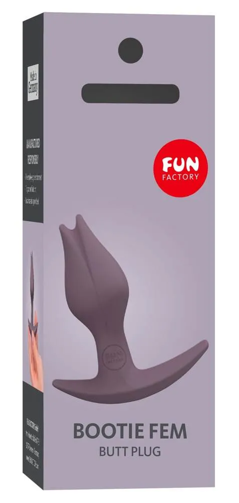 50019350000_verp Fun Factory Bootie Fem Silikon Analplug, Größe S, Blau