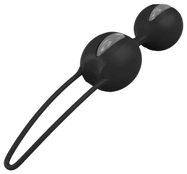 FUN FACTORY SMARTBALLS DUO Liebeskugeln - Beckenbodentraining in Rot 10cm - Made in Germany