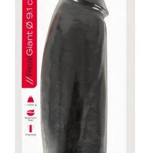 Realistixxx Real Giant XXL-Dildo 29,8cm - Schwarz