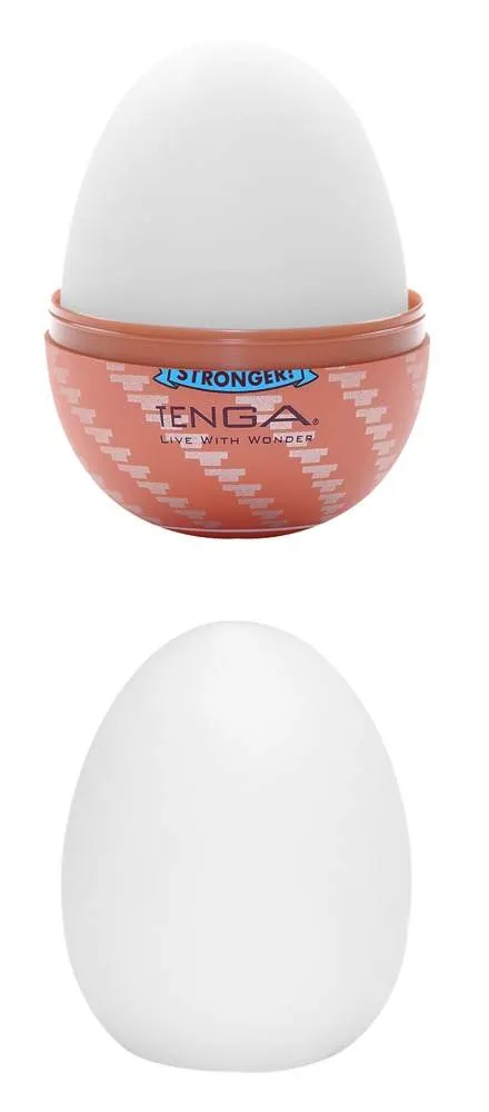 Tenga Einmal-Masturbator Egg Spiral Stronger - Intensive Spiral-Reizstruktur - Diskretes Ei-Design - Inklusive Gleitgel - 7 cm - 1 Stück Tenga Einmal-Masturbator Egg Spiral Stronger - Intensive Spiral-Reizstruktur - Diskretes Ei-Design - Inklusive Gleitgel - 7 cm - 1 Stück