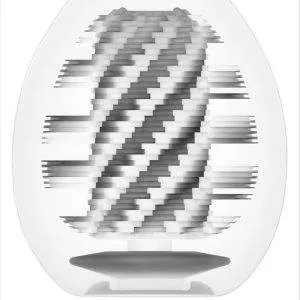 Tenga Einmal-Masturbator Egg Spiral Stronger - Intensive Spiral-Reizstruktur - Diskretes Ei-Design - Inklusive Gleitgel - 7 cm - 1 Stück Tenga Einmal-Masturbator Egg Spiral Stronger - Intensive Spiral-Reizstruktur - Diskretes Ei-Design - Inklusive Gleitgel - 7 cm - 1 Stück – Bild 4