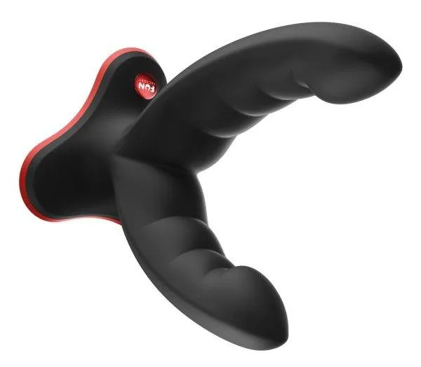 Fun Factory Ryde Doppeldildo, flexibel, einzigartiges Design, 2 Ausleger, glatte Oberfläche, stimulierende Rillen, 12,3 cm & 10 cm, Silikon, 3,8 cm, 240 g, Saugfuß, Strap-on & Harness kompatibel. Fun Factory Ryde Doppeldildo, flexibel, einzigartiges Design, 2 Ausleger, glatte Oberfläche, stimulierende Rillen, 12,3 cm & 10 cm, Silikon, 3,8 cm, 240 g, Saugfuß, Strap-on & Harness kompatibel.