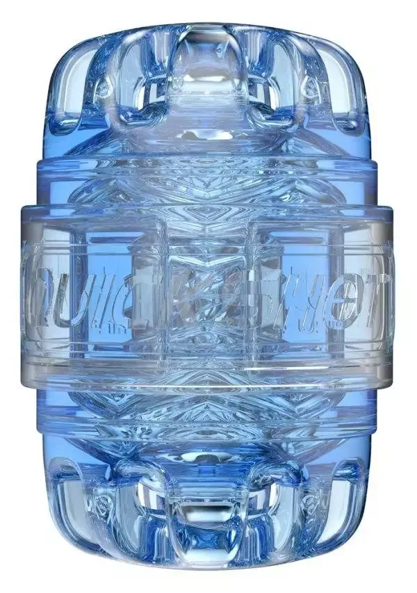 Fleshlight Quickshot Turbo - Transparenter Masturbator mit Turbo Tech Struktur Fleshlight Quickshot Turbo - Transparenter Masturbator mit Turbo Tech Struktur