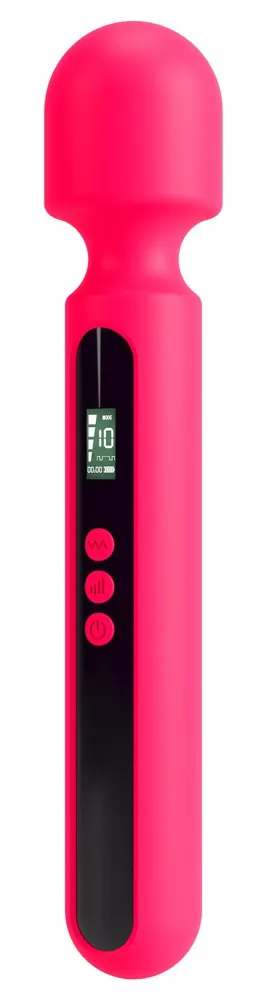 You2Toys Pink Sunset Wand Vibrator - Digital Display - 10 Vibrationsmodi - 4 Intensitäten