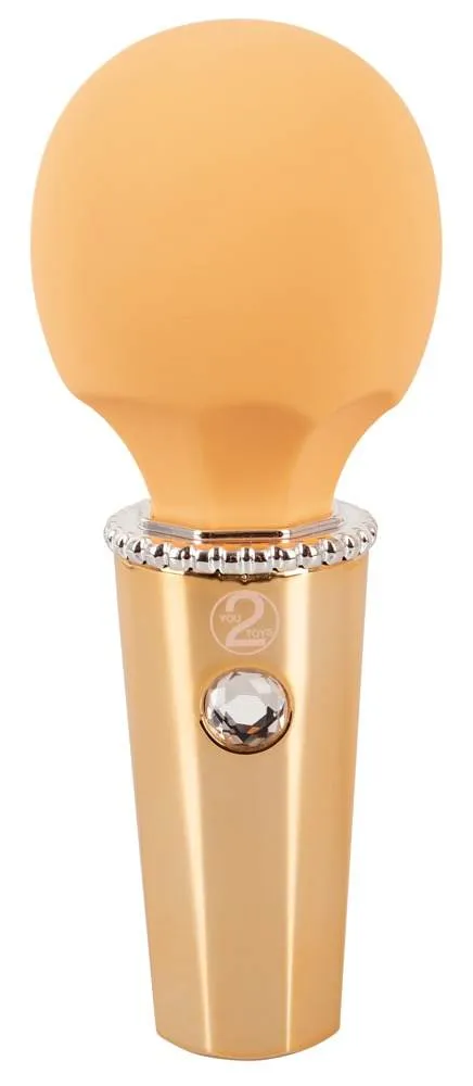 You2Toys Mini Wand Mango - Massagestab mit 10 Vibrationsmodi, wiederaufladbar, Sorbet-Farbe You2Toys Mini Wand Mango - Massagestab mit 10 Vibrationsmodi, wiederaufladbar, Sorbet-Farbe