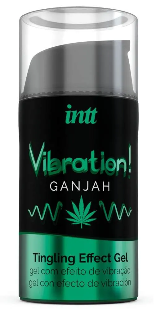 intt Tingling Effect Gel Vibration Ganjah 15ml intt Tingling Effect Gel Vibration Ganjah 15ml