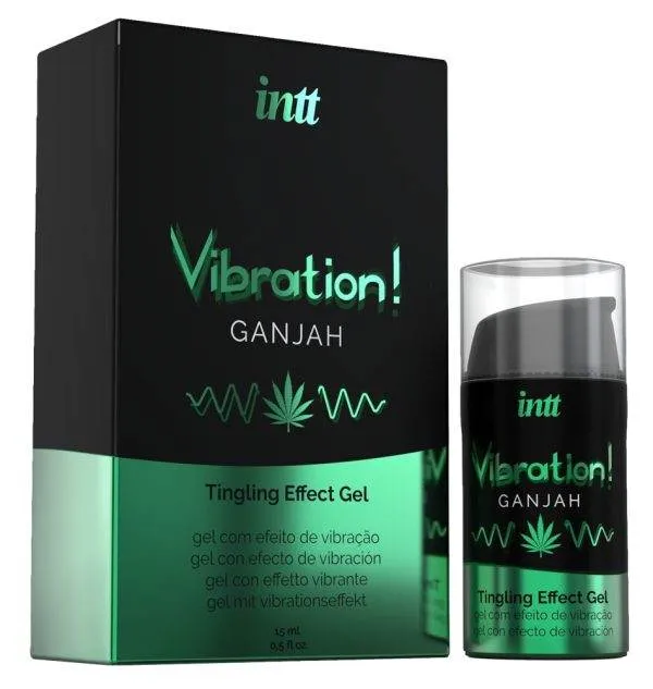 intt Tingling Effect Gel Vibration Ganjah 15ml intt Tingling Effect Gel Vibration Ganjah 15ml