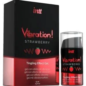 intt Tingling Effect Erdbeer Vibrationsgel 15ml intt Tingling Effect Erdbeer Vibrationsgel 15ml – Bild 3