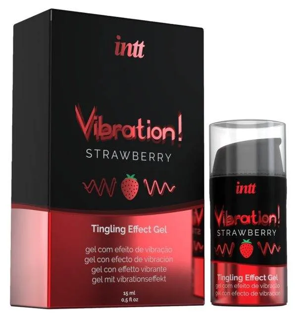 intt Tingling Effect Erdbeer Vibrationsgel 15ml intt Tingling Effect Erdbeer Vibrationsgel 15ml