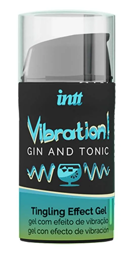 Intt Tingling Effect Gel Vibration Gin and Tonic 15ml Intt Tingling Effect Gel Vibration Gin and Tonic 15ml