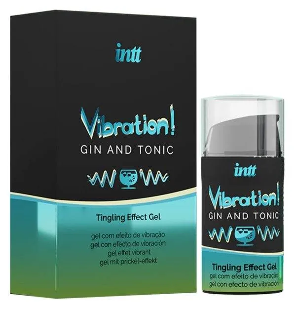 Intt Tingling Effect Gel Vibration Gin and Tonic 15ml Intt Tingling Effect Gel Vibration Gin and Tonic 15ml