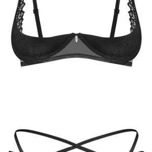 Obsessive 3-teiliges Set Donarella, Schwarzes Dessous-Attraktion Obsessive 3-teiliges Set Donarella, Schwarzes Dessous-Attraktion – Bild 5