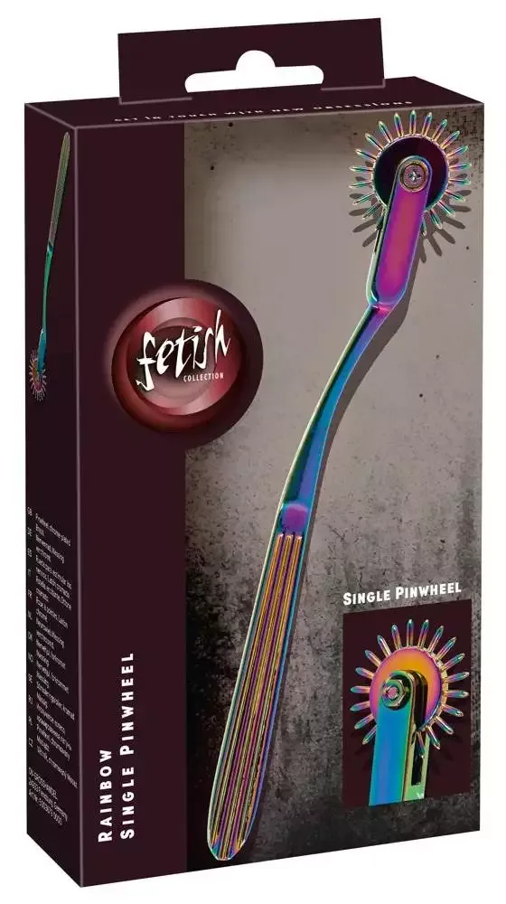 Fetish Collection Rainbow Single Pinwheel Nervenrad