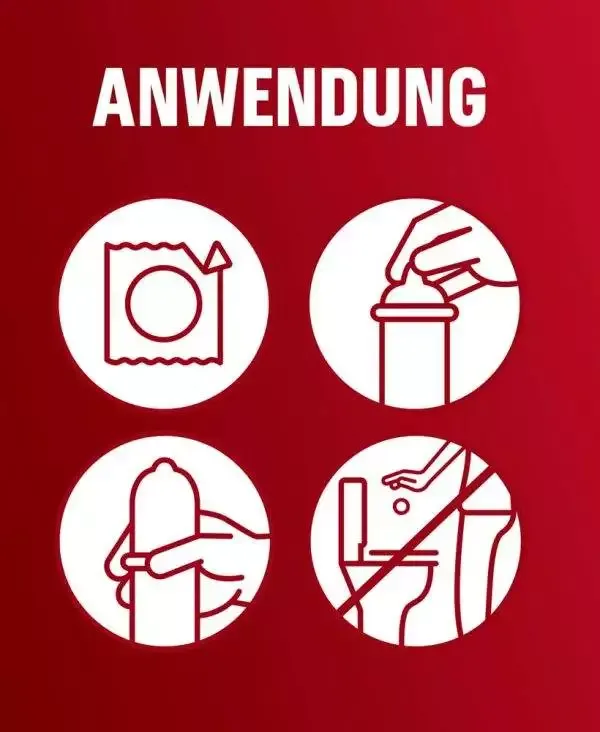 Durex XXL Kondome, extra groß, transparent Durex XXL Kondome, extra groß, transparent