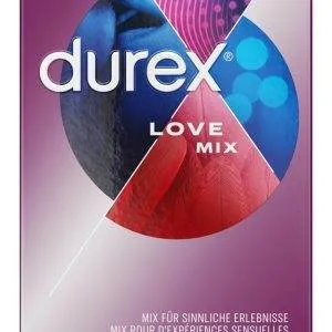 Durex Love Mix - 18 Kondome in 5 Sorten, Größe XL Durex Love Mix - 18 Kondome in 5 Sorten, Größe XL – Bild 1