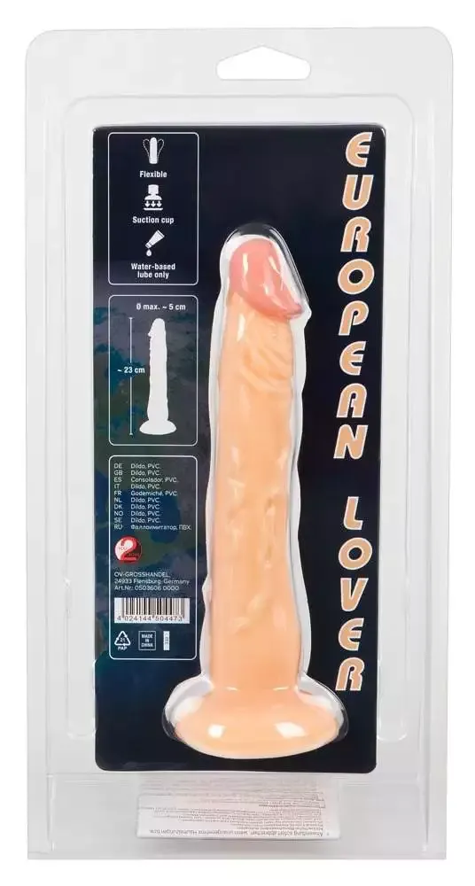 European Lover Realistischer Dildo - Stimulationsintensiv & Biegsam European Lover Realistischer Dildo - Stimulationsintensiv & Biegsam
