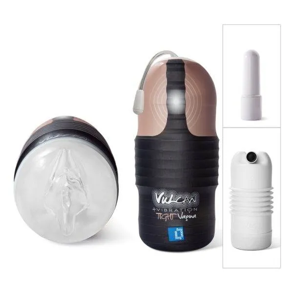 Vulcan Vibro Vagina - Masturbator mit 6 Vibrationsmodi (1 Stück) Vulcan Vibro Vagina - Masturbator mit 6 Vibrationsmodi (1 Stück)