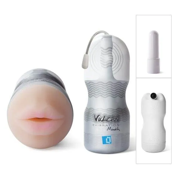 Vulcan Vibrating Mouth - Gefühlsechter Masturbator mit Vibrobullet (1 Stück) Vulcan Vibrating Mouth - Gefühlsechter Masturbator mit Vibrobullet (1 Stück)