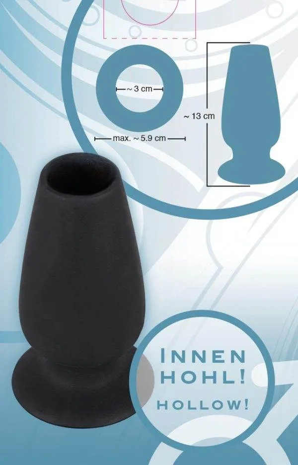 You2Toys Lust Plug XL - Hohler Analplug mit Stopper You2Toys Lust Plug XL - Hohler Analplug mit Stopper