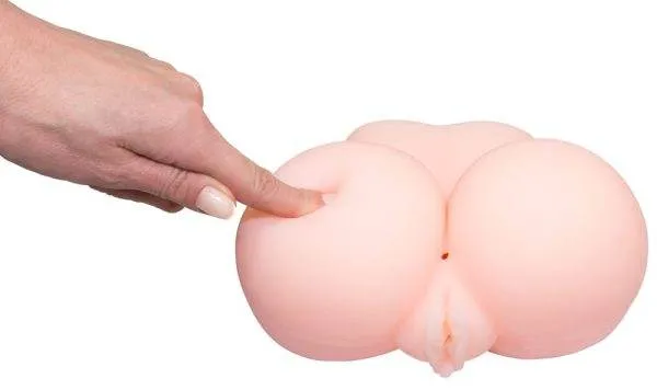 You2Toys Realistischer Masturbator - Po-Design, genoppter Vaginakanal, gerillter Anuskanal You2Toys Realistischer Masturbator - Po-Design, genoppter Vaginakanal, gerillter Anuskanal
