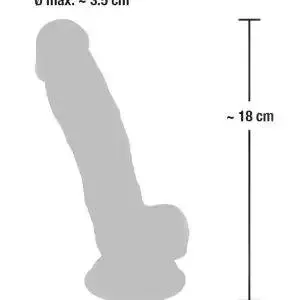 Medical Silicone Naturdildo - Praller Äderung & Saugfuß Medical Silicone Naturdildo - Praller Äderung & Saugfuß – Bild 7